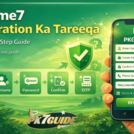 PKGame7 Registration Ka Tareeqa – Complete Step-by-Step Guide for Beginners