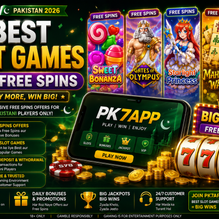 Best Slot Games With Free Spins – Pakistan 2026