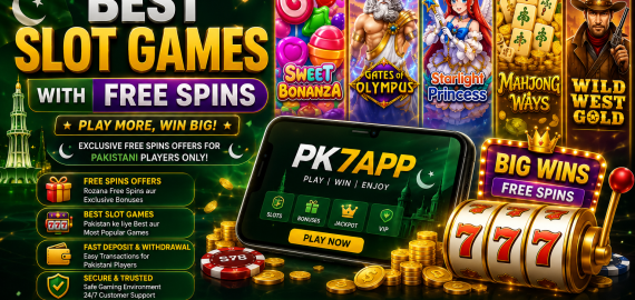 Best Slot Games With Free Spins – Pakistan 2026
