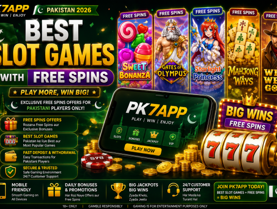 Best Slot Games With Free Spins – Pakistan 2026