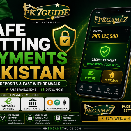 Safe Betting Payments Pakistan – Mukammal Guide (PKGame7 Users ke liye)