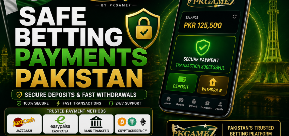 Safe Betting Payments Pakistan – Mukammal Guide (PKGame7 Users ke liye)